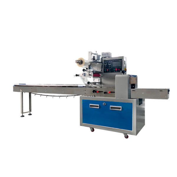 SPK320B High Speed Flow Pack Small Cotton Soft Hard Lollipop Pillow Small Wrapping Packaging Machinery Candy Horizontal Packing Machine