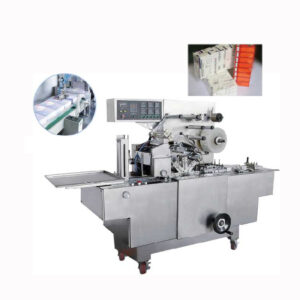 BT-260C Automatic 3D Perfume Bar Chocolate Soap Box Carton Cellophane Overwrapping Machine Transparent Film Packing Machine