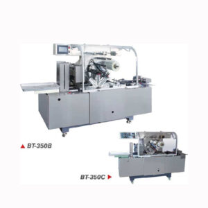 BT-350B/C Automatic 3D Cosmetics Perfume Cellphone Soap Paper Box BOPP Film Wrapping Packaging Machine With Tear Tape