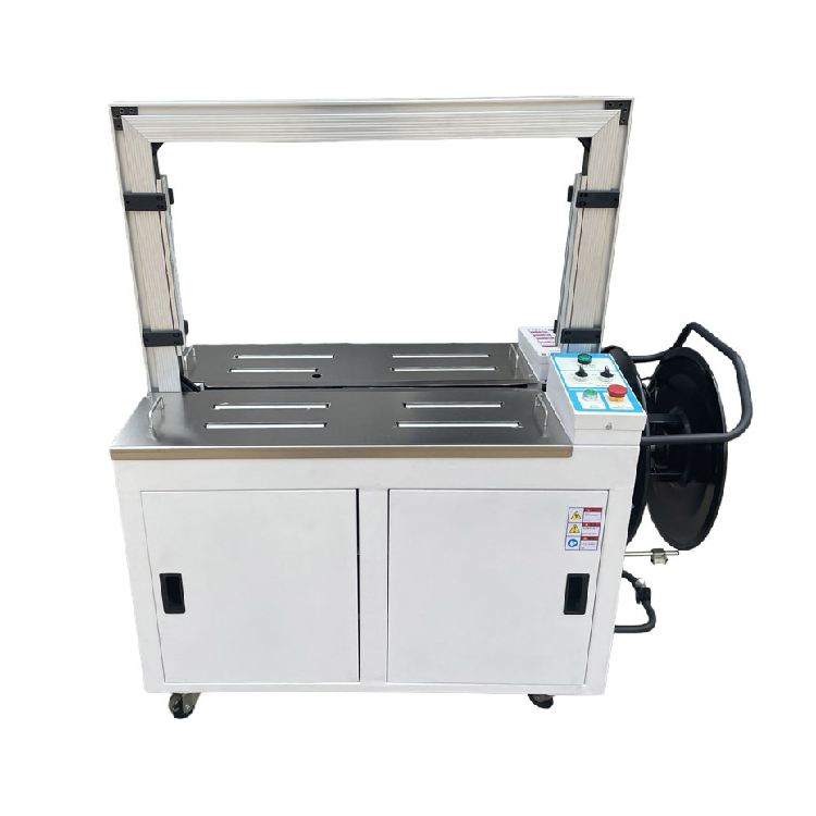 SPK-101A Full Automatic Corrugated Carton Box Strapping Machine Customized Paper Rolls Binding Tying Side Electric Case New