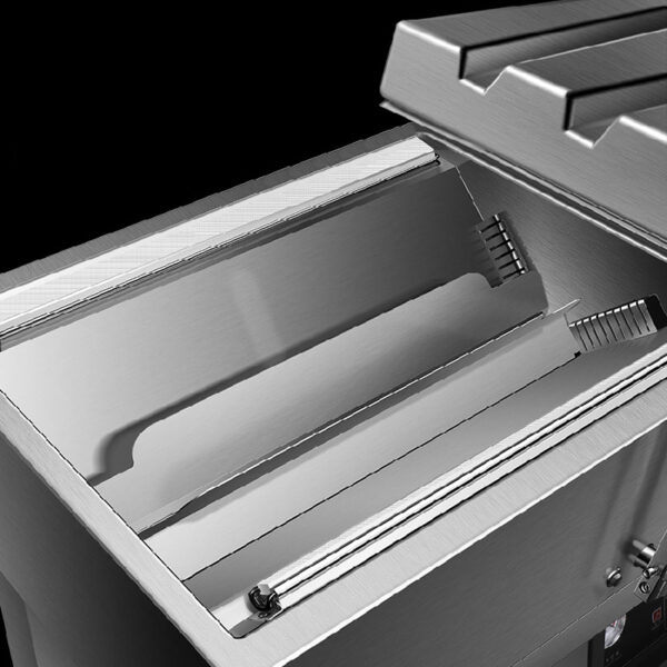 DZ-600 2QX Gradient Double Chambers Vacuum Packing Machine Automatic Meat Vegetable Vacuum Packer - Image 2