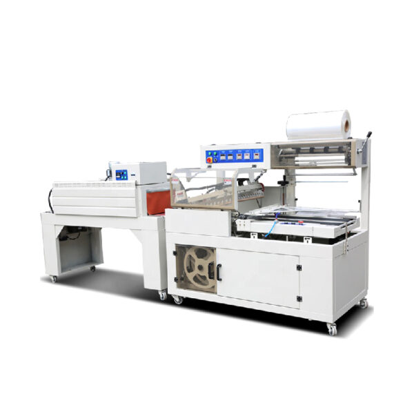 BSN5030+LY450 Automatic Eggs Tray Packing Machines Cosmetic Box Sealing Shrinking Machine L Bar Sealer Used With POF Film