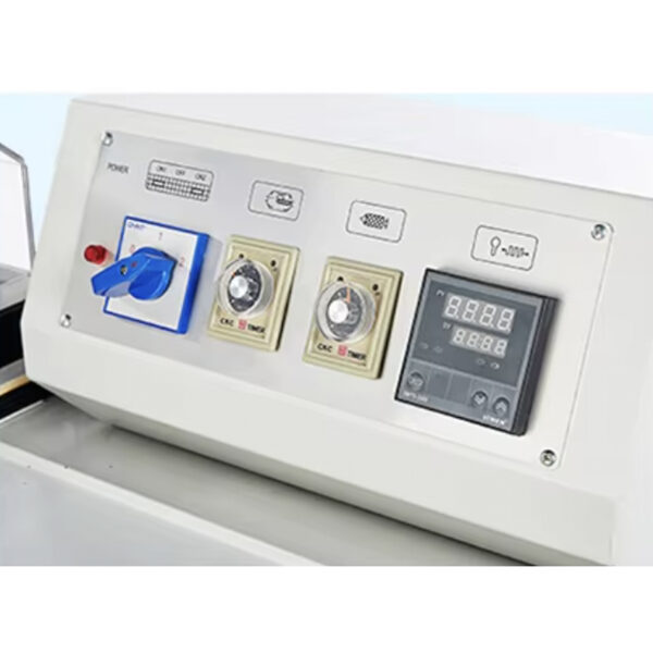 FM5540+BSN4020 Semi Automatic POF Film Plastic Packing Machine for Exercise Book Heat L Bar Sealer Shrink Wrapping Packing Machine - Image 6