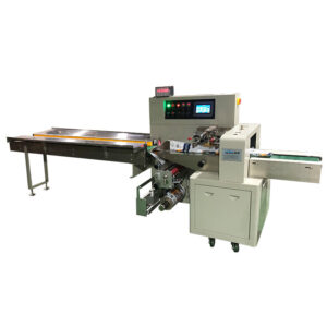 SPK800X Automatic Heat-Seal Food Pillow Packing Machine Vertical Flow Wrapper Machine High-Speed Pillow Packer