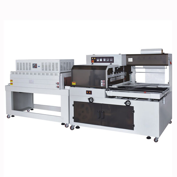 BSN5030+BF550 Automatic L Sealer and Shrink Tunnel  L Bar Heat Shrink Tunnel Packaging Machine