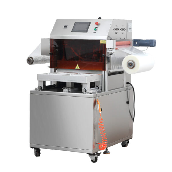 DZ460Z Vertical Automatic Film-cutting Shrimp Meat Seafood Skin Vacuum Packaging Machine