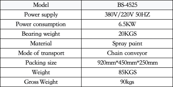 BS4525 Wallepack Full Automatic Plastic Film Tunnel High Speed Heater Machine Printed Oven Stream Shrink Wrap Machine for Small Box - Image 2