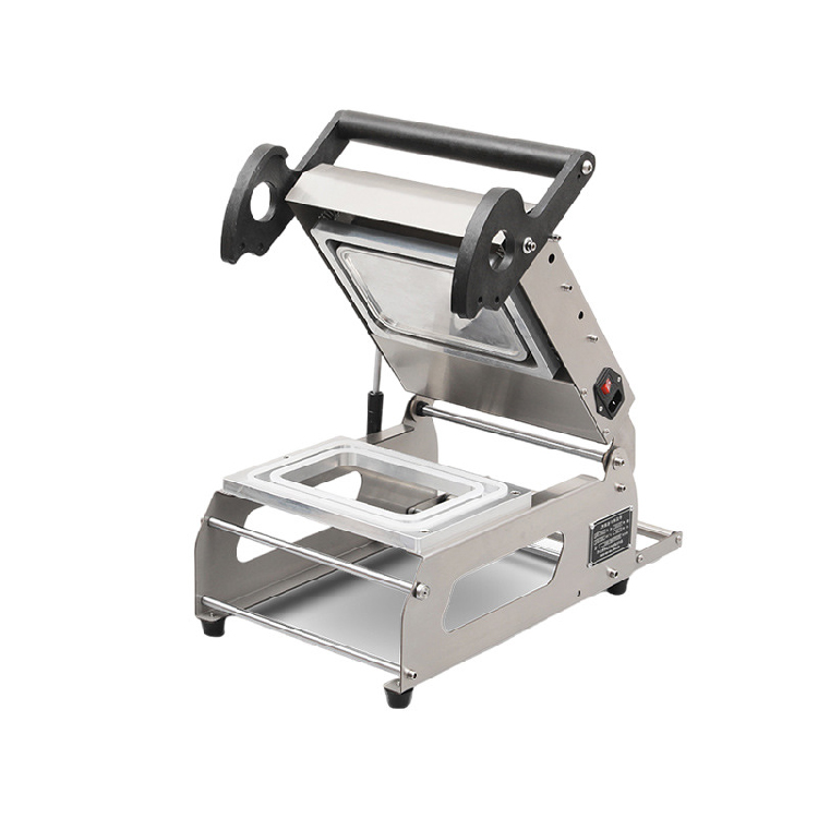 FR220E Efficient Sealing Technology Manual Sealing Device for Plastic Trays Packing Sealer