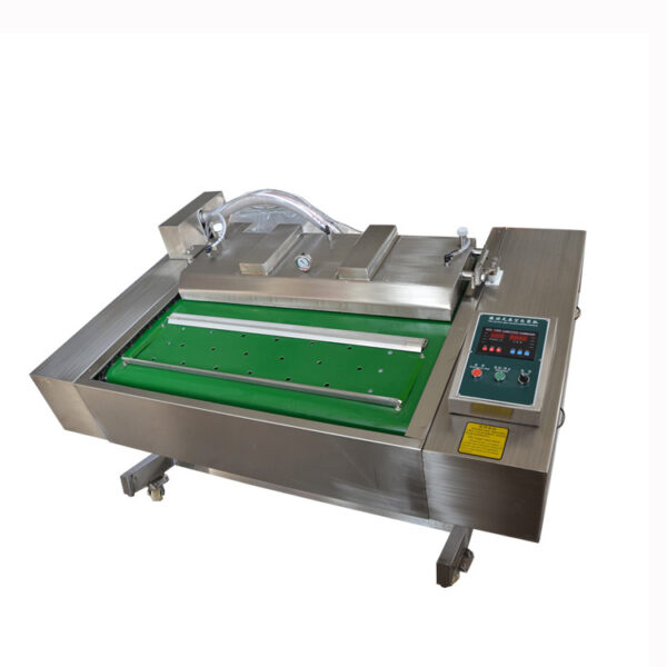 DZ-1100 Commercial Continuous Rolling Vacuum Sealer Machine Steak Chicken Vacuum Sealer Packaging Machine for Vegetables