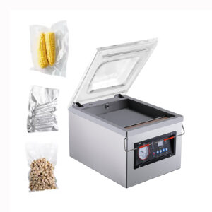 DZ260 High Quality Mini Cheese Brike Bag Corn Silage Whole Chicken Vacuum Packing Machine for Clothes