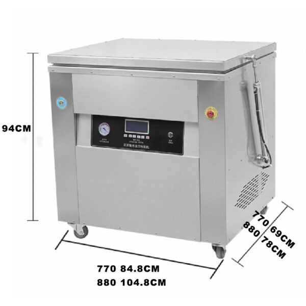 DZ 770 Rice Vacuum Packing Brick Shape Machine Wheat Grain Packing Machine 500 G to 10 kg Sealing Packer - Image 3