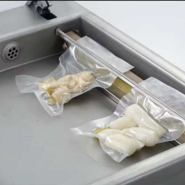 DZ-400/2F Semi Auto Desktop Vacuum Sealer Mini Vacuum Packaging Machine for Food Rice Meat Fish - Image 5