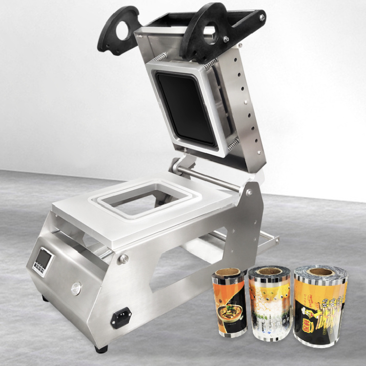 DQ-3 Popular Product Plastic Material Tray Sealing Machine Seal Tray Machine for Food Packaging With Factory Price