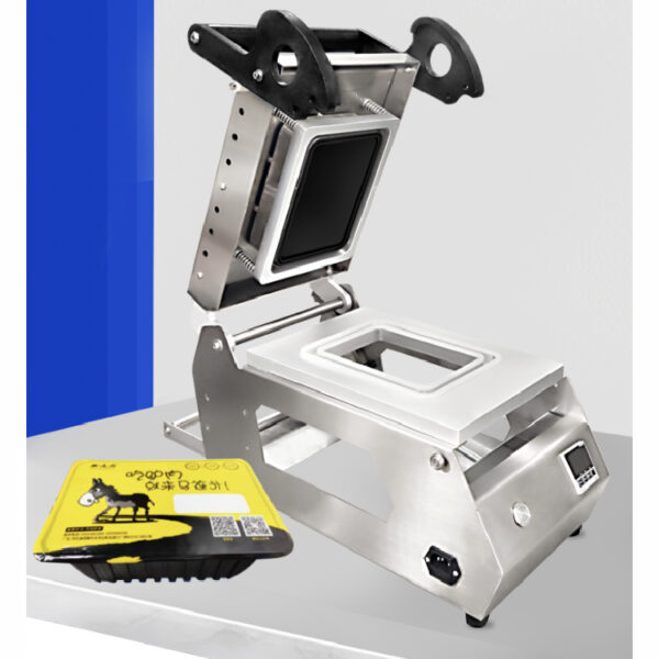 DQ-4 Semi-automatic Food Tray Sealing Packing Machine Price