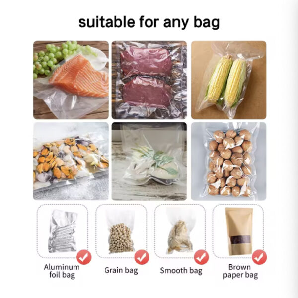 DZ-600*800/2H Hand Press Manufacturer High-capacity Single Chamber Meat Fish Chicken Cooked Fruit Industrial Big Size Vacuum Packaging Machine - Image 6