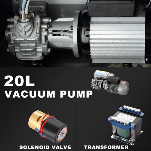 DZ-700/2SB Double Chambers Fluted Internal Vacuum Machinevacuum Machine for Food Fish Meat Vegetable Fruit Vacuum Storage - Image 5