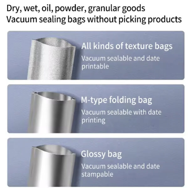 DZ-820/2SA Double Chamber Vacuum Packaging Machine Commercial Stainless Steel Dry Fish Dates Grain Food Vacuum Packing Machine - Image 5