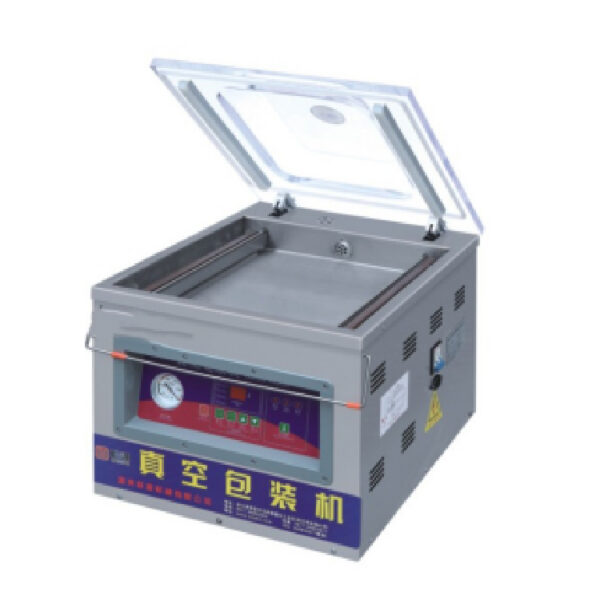 DZ-400/2F Semi Auto Desktop Vacuum Sealer Mini Vacuum Packaging Machine for Food Rice Meat Fish - Image 2