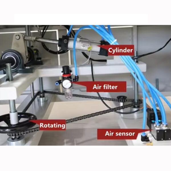 BSN5030+LY450 Automatic Eggs Tray Packing Machines Cosmetic Box Sealing Shrinking Machine L Bar Sealer Used With POF Film - Image 6