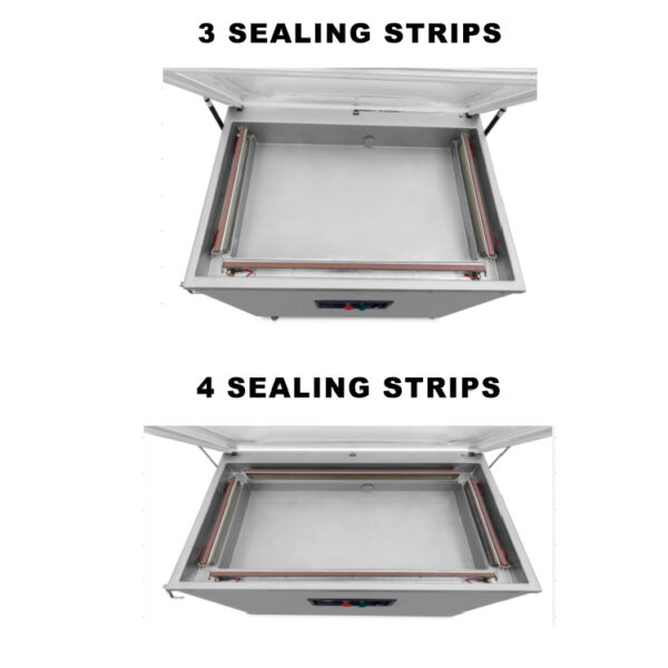 DZ-450 4E Table Style Vacuum Packing Machine With 4 Sealing Bars Energy Save Instant Heating Vacuum Sealer - Image 6