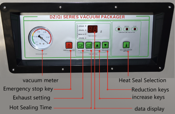 DZ-650/LG DOUBLE CHAMBER VACUUM PACKING MACHINE CABINET MODEL VACUUM PACKAGING MACHINE - Image 6